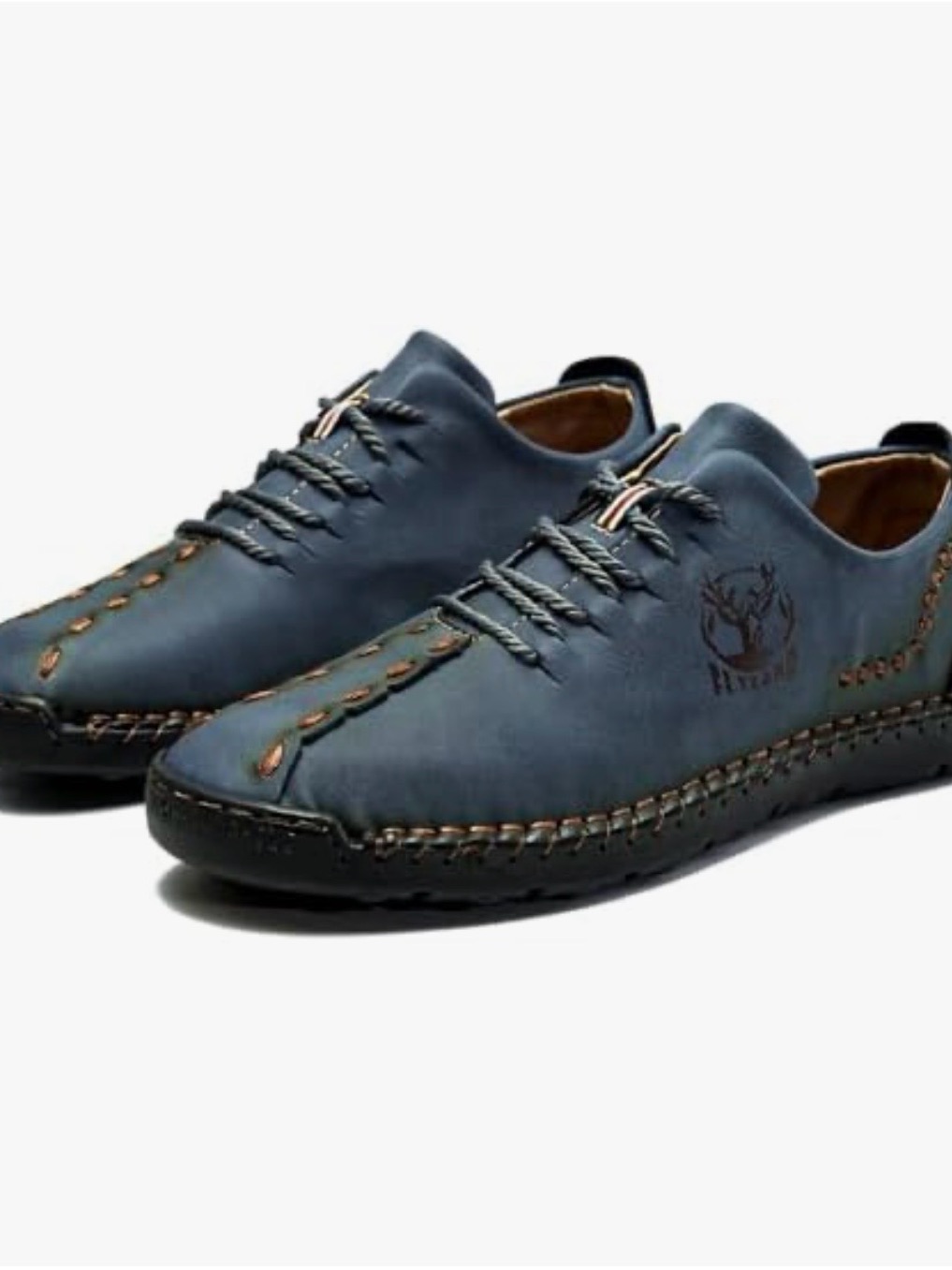 Flyland Leather Casual Handmade Lac-Up Comfortable Walking Shoe
